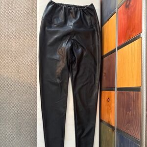 AllSaints Cora faux leather leggings- size 8